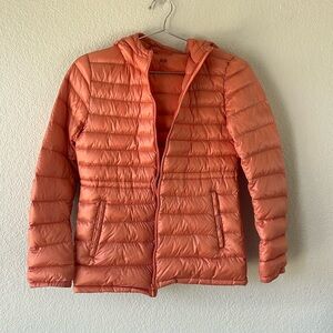 90/10 Down/Feather Fill, Cinch waist jacket